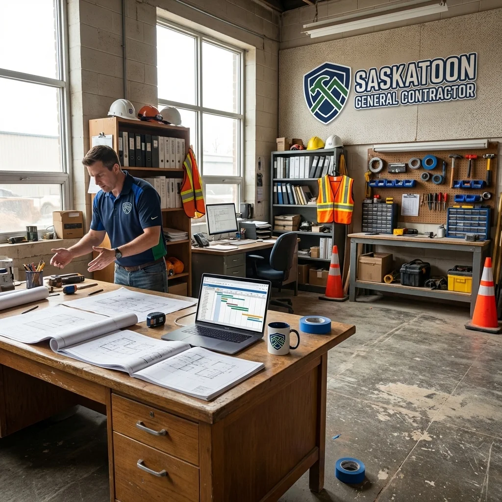 Saskatoon General Contractor - Workspace Interior